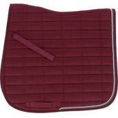 BR Saddlepad Glamour Chic Dressage Burgundy