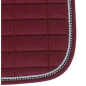 BR Saddlepad Glamour Chic Dressage Burgundy