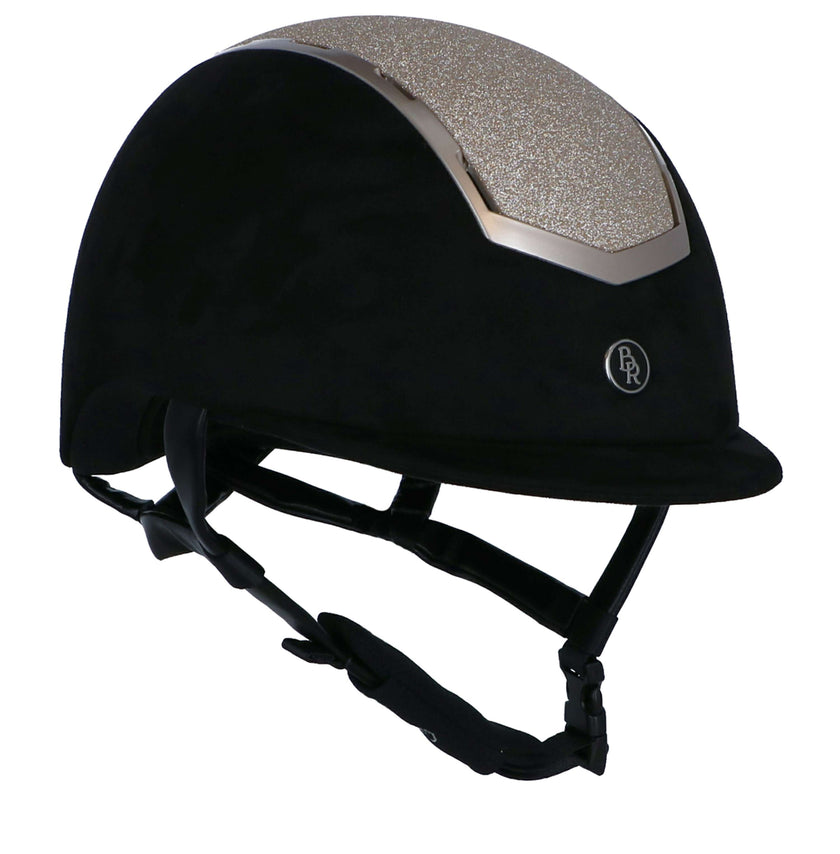 BR Cap Sigma Microfiber met Glitter Top VG1 Black/Light Rose