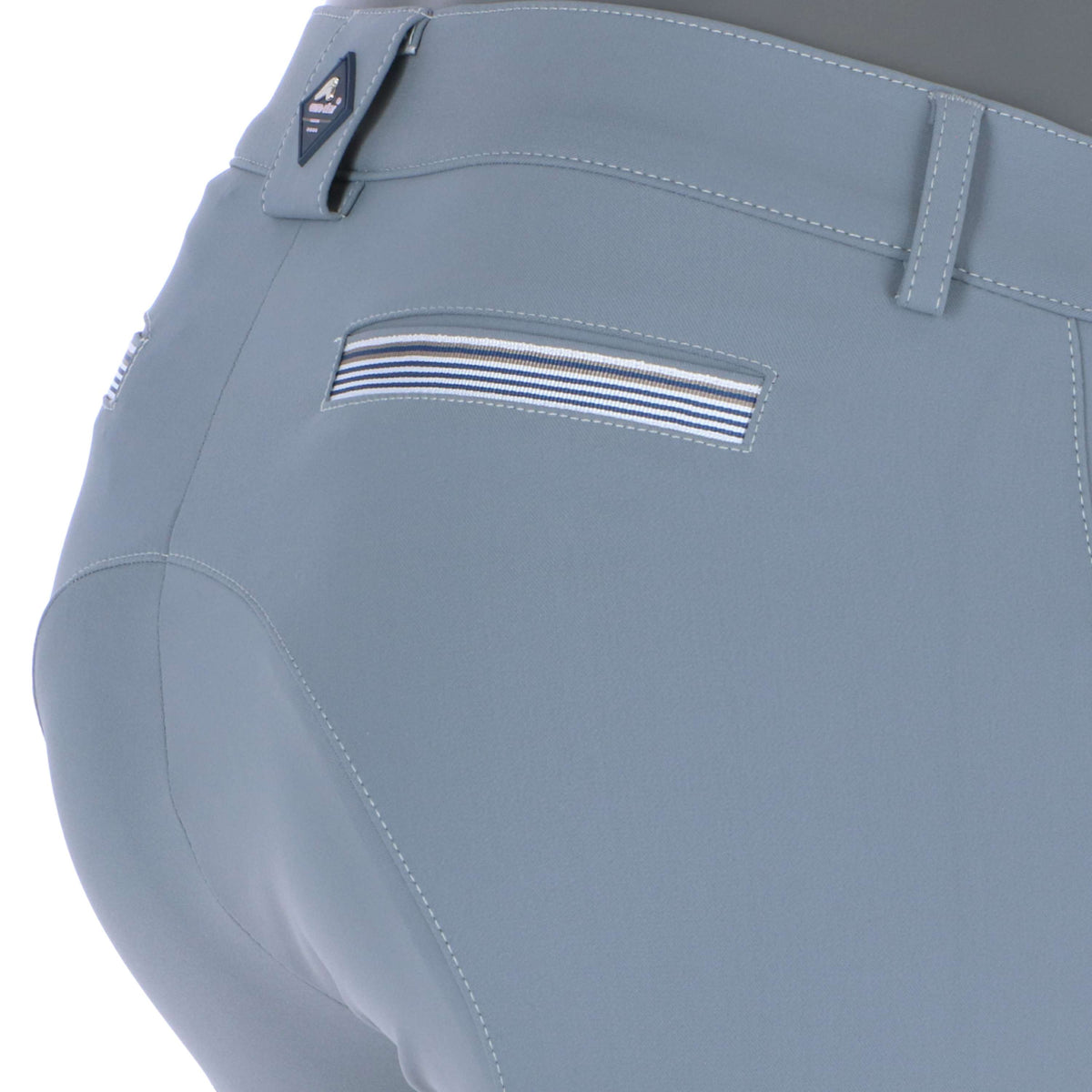 Euro-Star Breeches Arista Fabric Knee Titanium