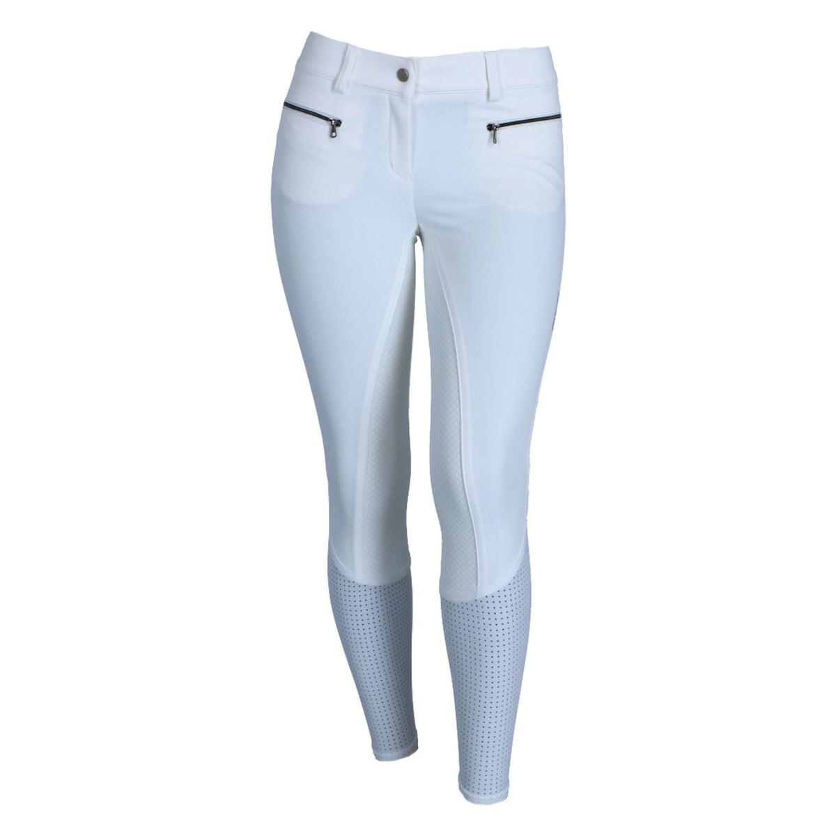 Euro-star Breeches Airflow Full Grip White