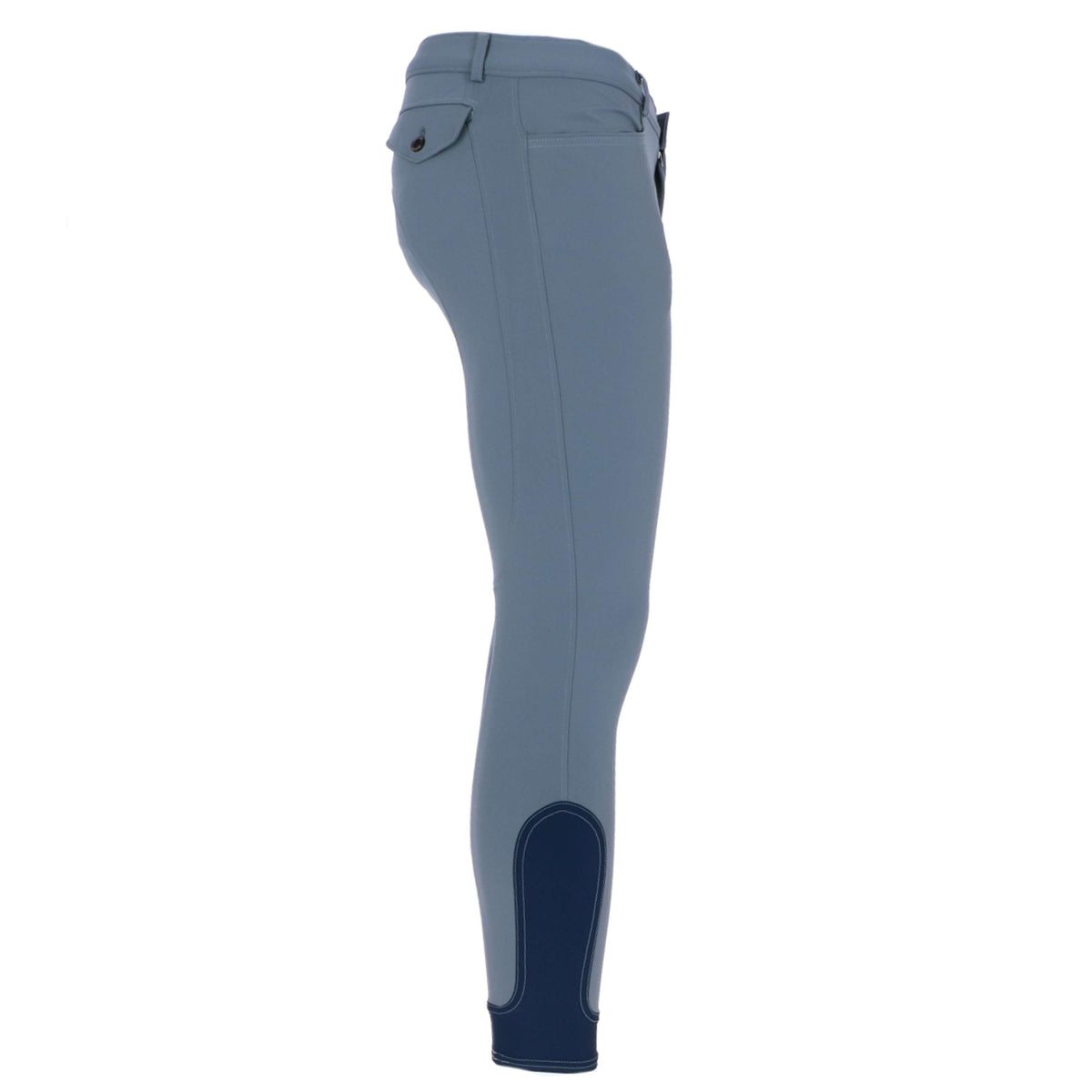 Euro-star Breeches Camillo Men Fabric Knee Grip Titanium