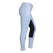 BR Breeches Limerick Siliconen Seat Snow White