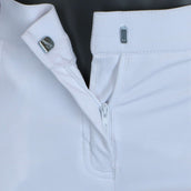 BR Breeches Limerick Siliconen Seat Snow White