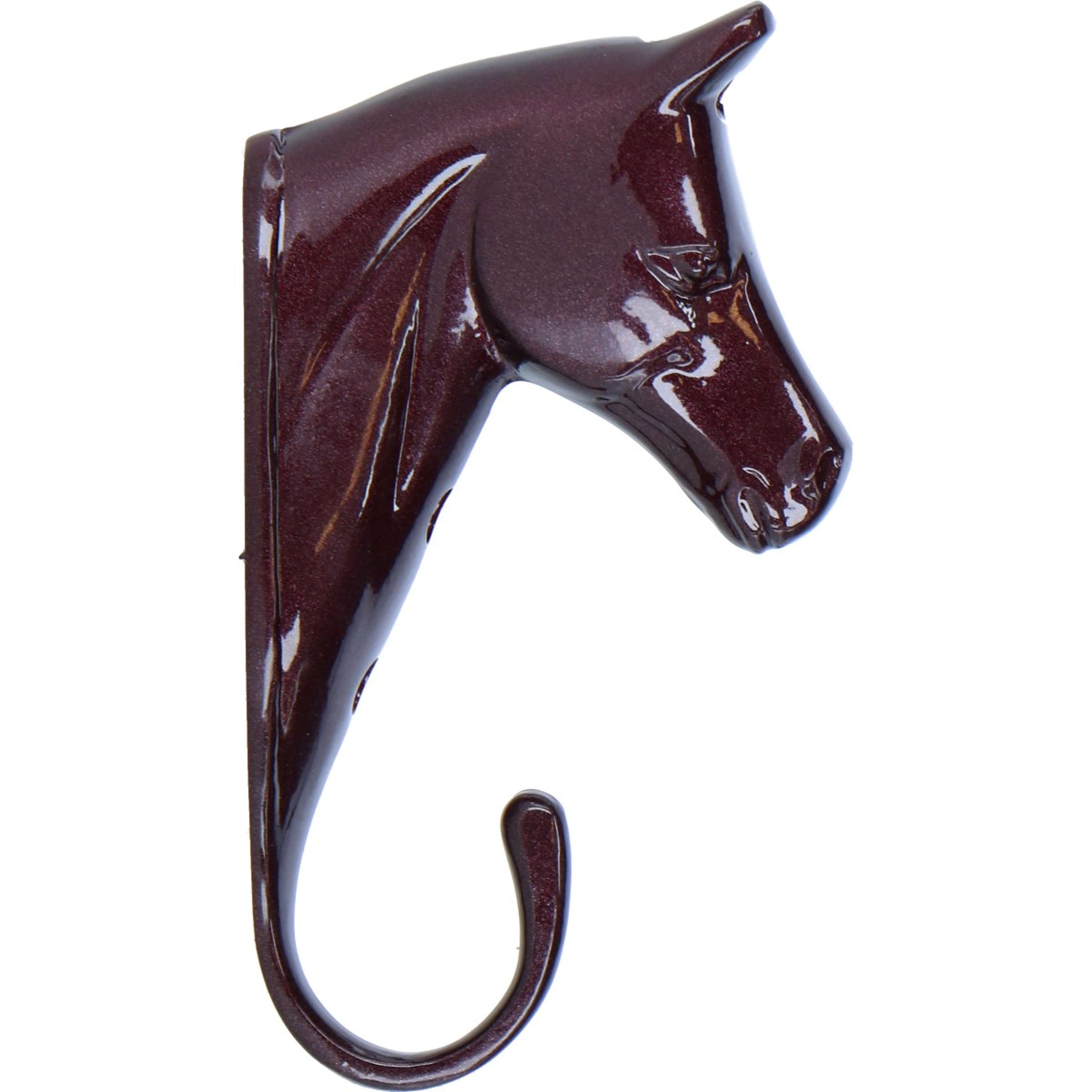 Agradi Bridle Holder Horse Head Bordeaux