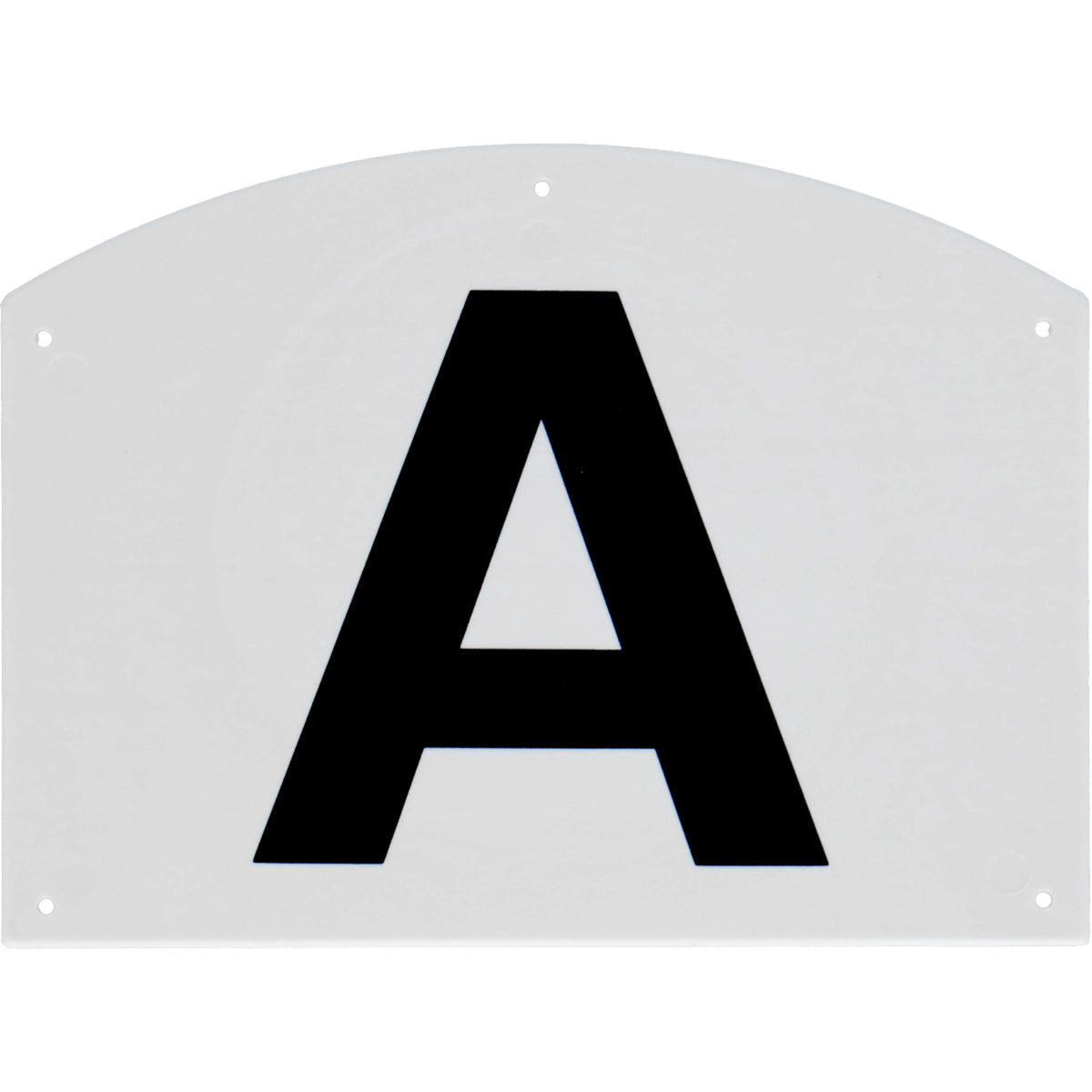 Hippotonic Manege Letters on Plastic Support White