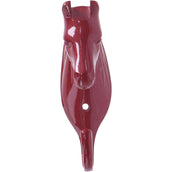 Agradi Bridle Holder Horse Head Red