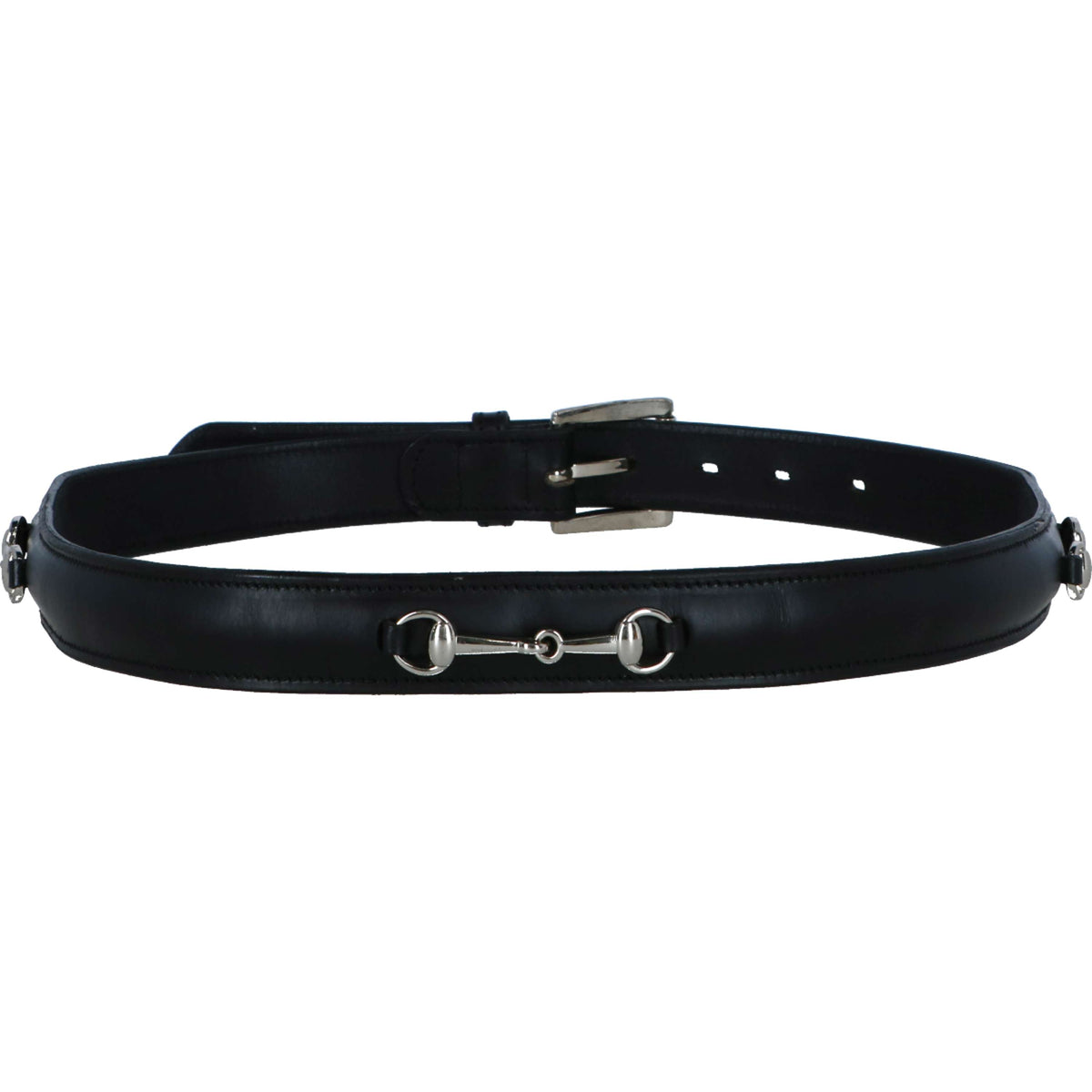 EQUITHÈME Belt Eggbutt Black