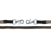 Norton Rope Reins Black/Beige