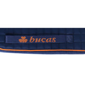 Bucas Saddle Pad Max Dressage Navy/Orange