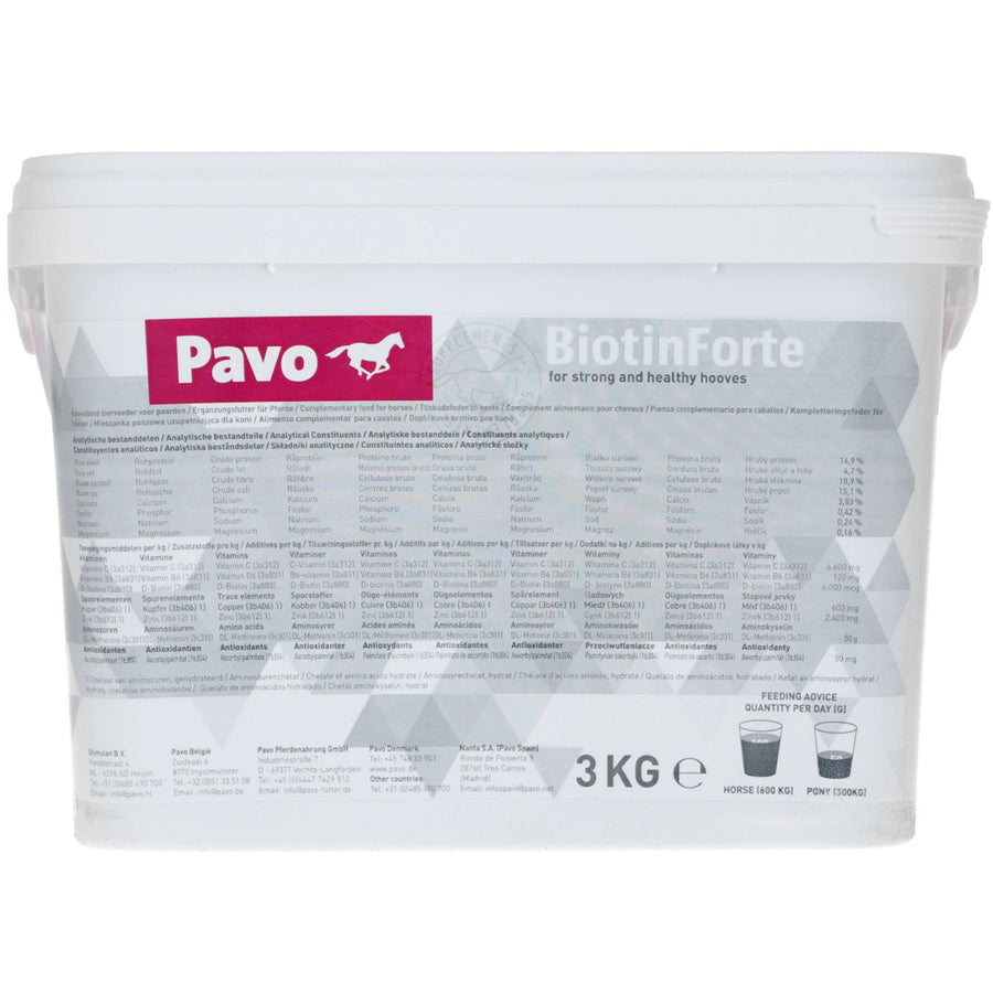 Pavo Supplement Biotinforte Bag