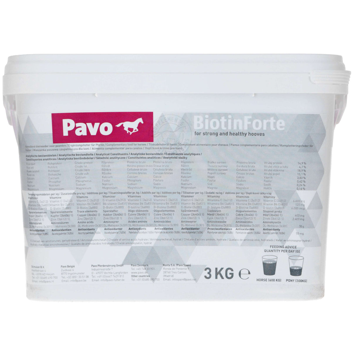 Pavo Supplement Biotinforte Bag