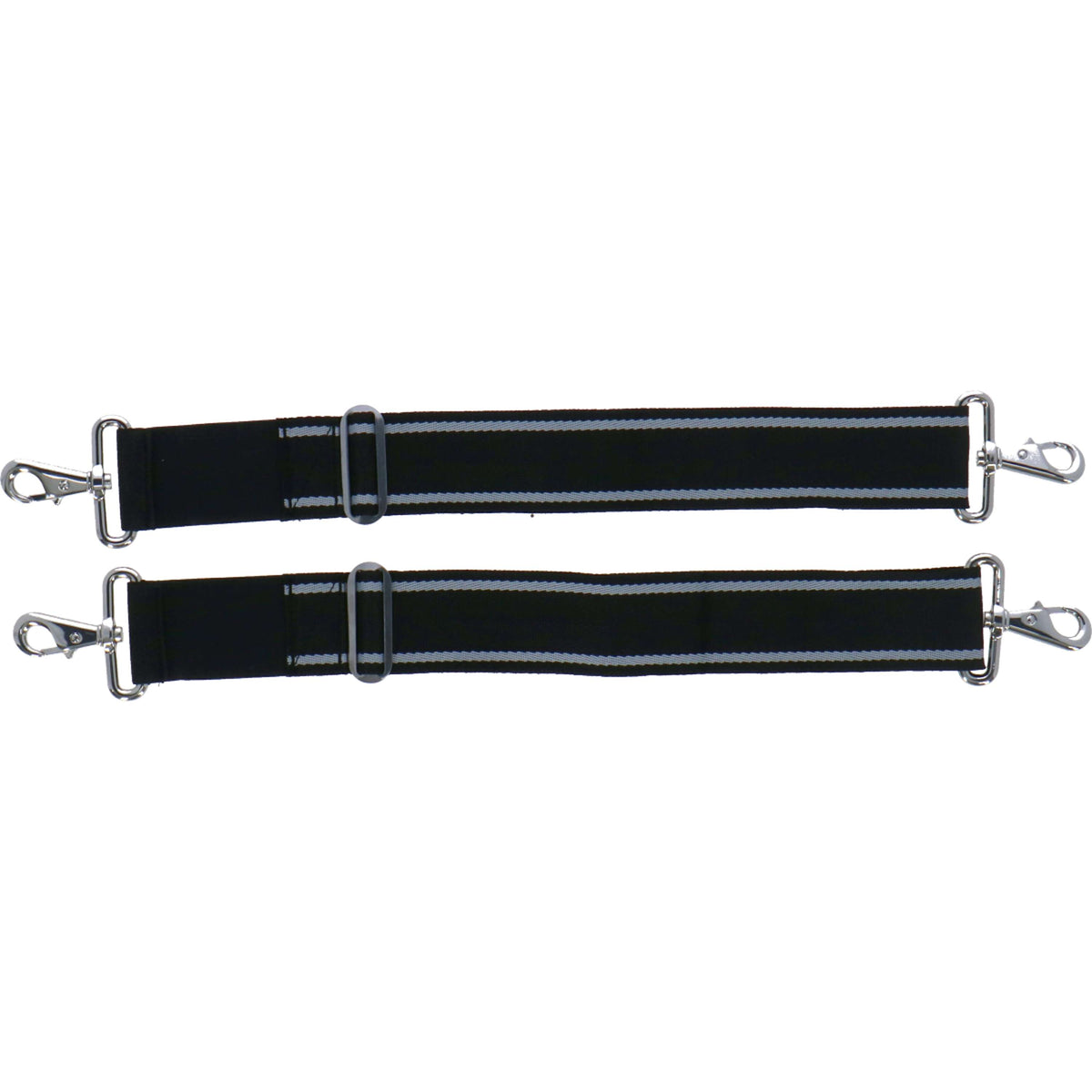 Bucas Internal Surcingle Set Black/Silver