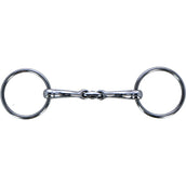 Harry's Horse Ring Snaffle Anatomical Double Jointed 14mm