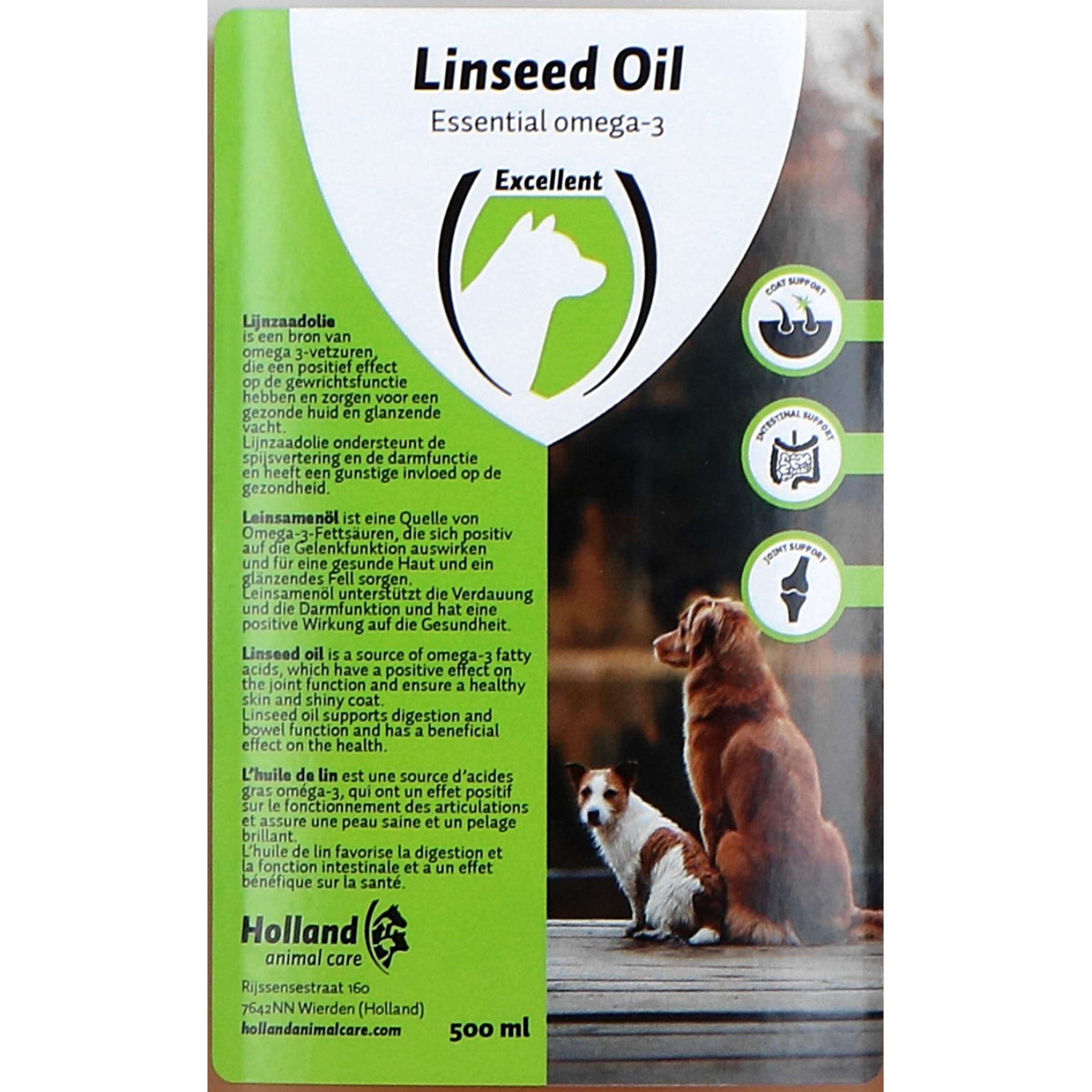 Agradi Lin Seed Oil Voor Honden Agradi Lin Seed Oil Voor Honden