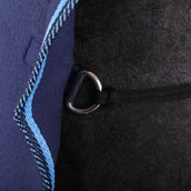 Riding World Exercise Rug Fleece Navy/LightBlue