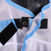 Riding World Fly Rug Combo White/Blue