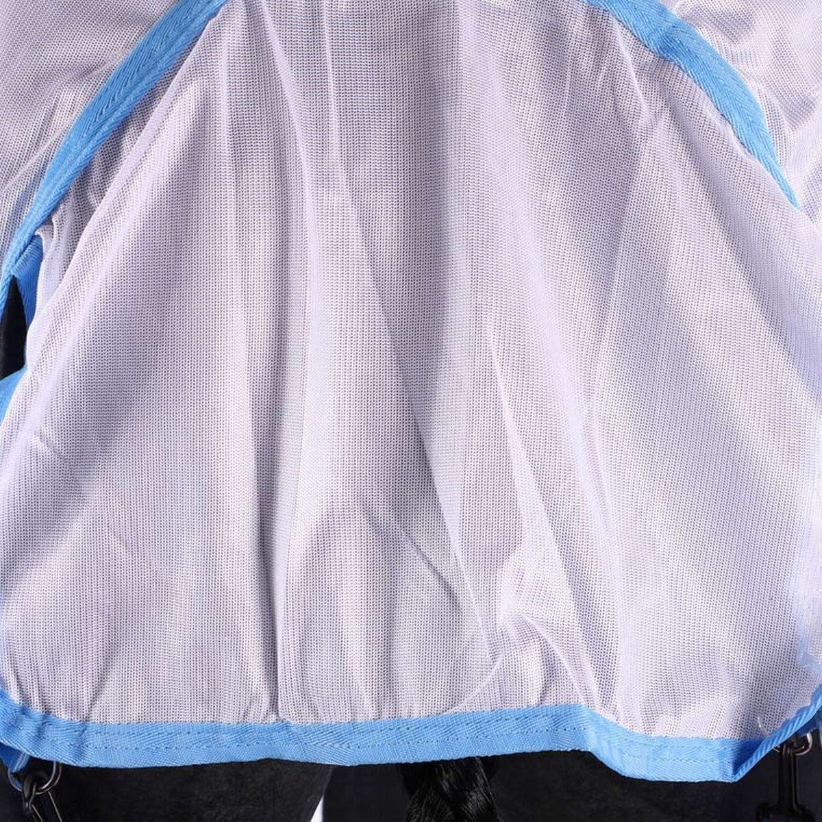 Riding World Fly Rug Combo White/Blue