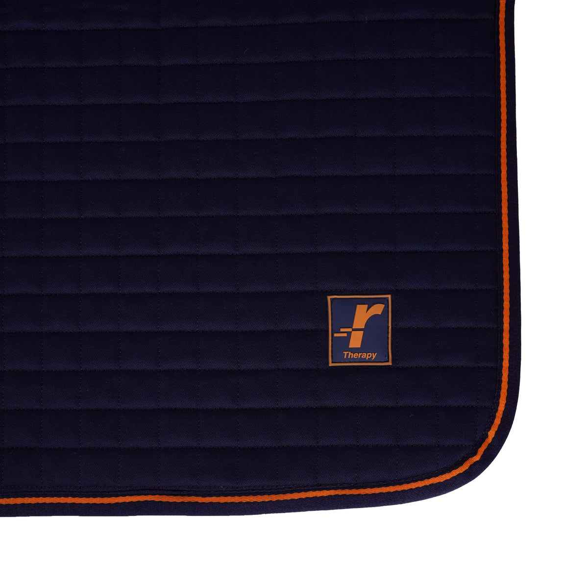 Bucas Therapy Dog Bed Navy/Orange