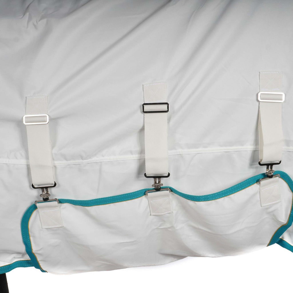 Tempest Plus by Shires Eczema Rug Sweet-Itch Combo White