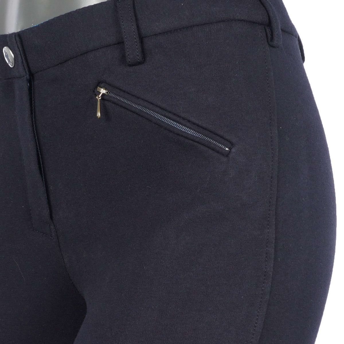 Saddlehugger by Shires Breeches Knee Patch Ladies Navy