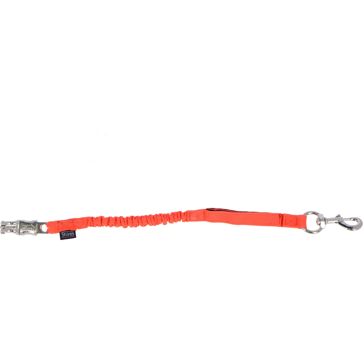 Shires Ribbon Tie Bungee Breakaway Orange