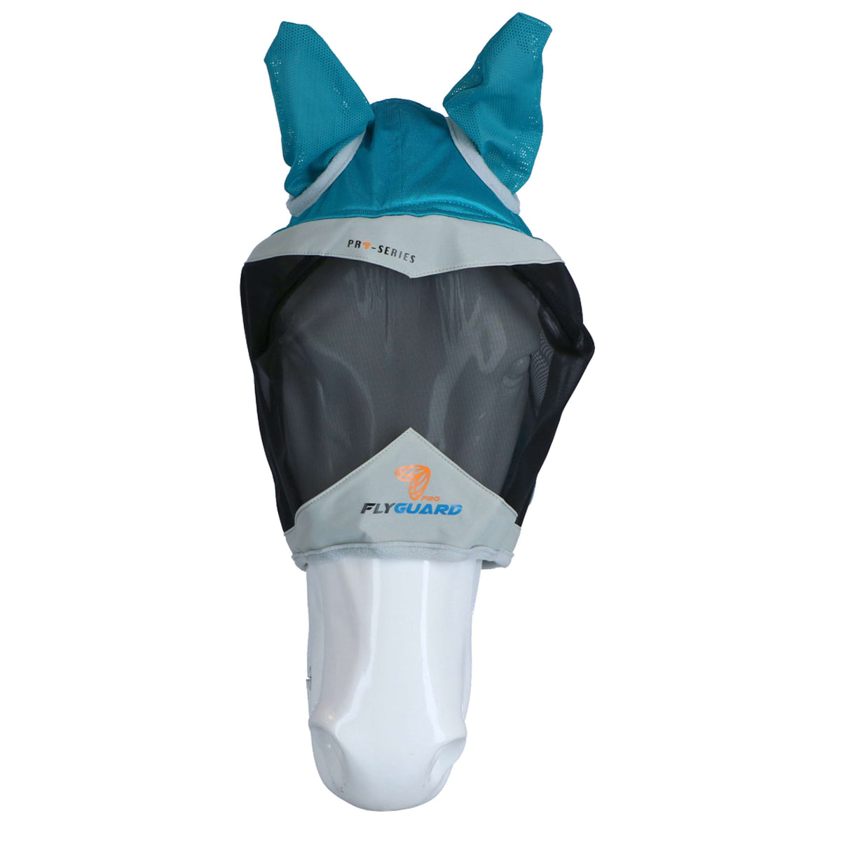 Shires Fly Mask Mesh with Ears Teal