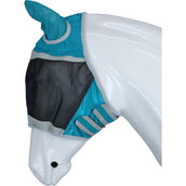 Shires Fly Mask Mesh with Ears Teal