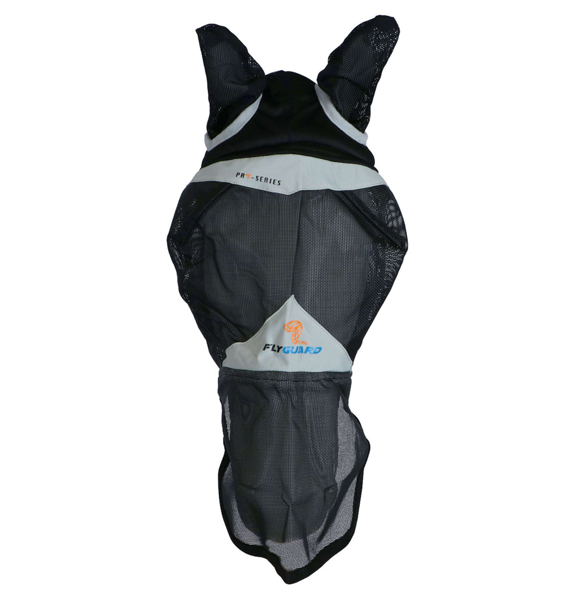 Shires Fly Mask Met Oren & Neus Robust Mesh Black