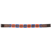 Blenheim Browband Polo Leather Red/Navy