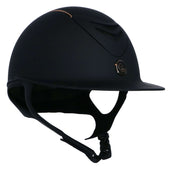 EQUITHÈME Cap Elegance Rose Gold Matt Black