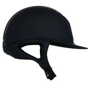 EQUITHÈME Cap Elegance Rose Gold Matt Black