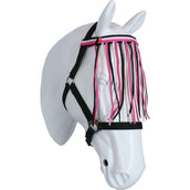 Imperial Riding Fly Browband Nylon with a Velcro Fastener Neon Pink