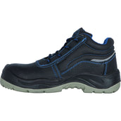 4work Safety Shoe High 4W16 S3 Black