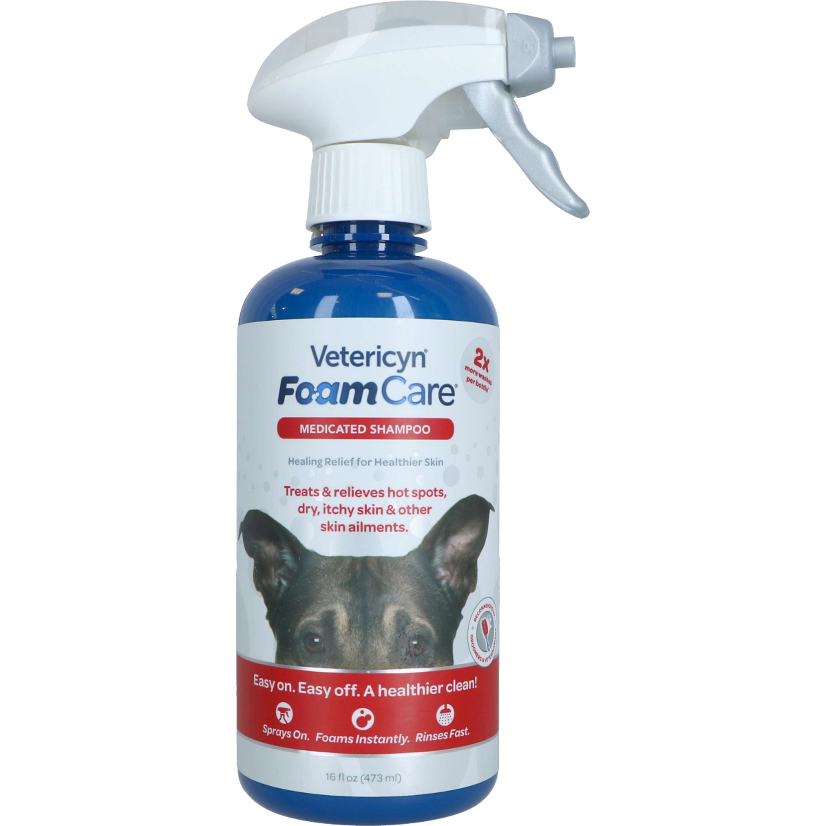 Vetericyn Foamcare Petshampoo Medicated