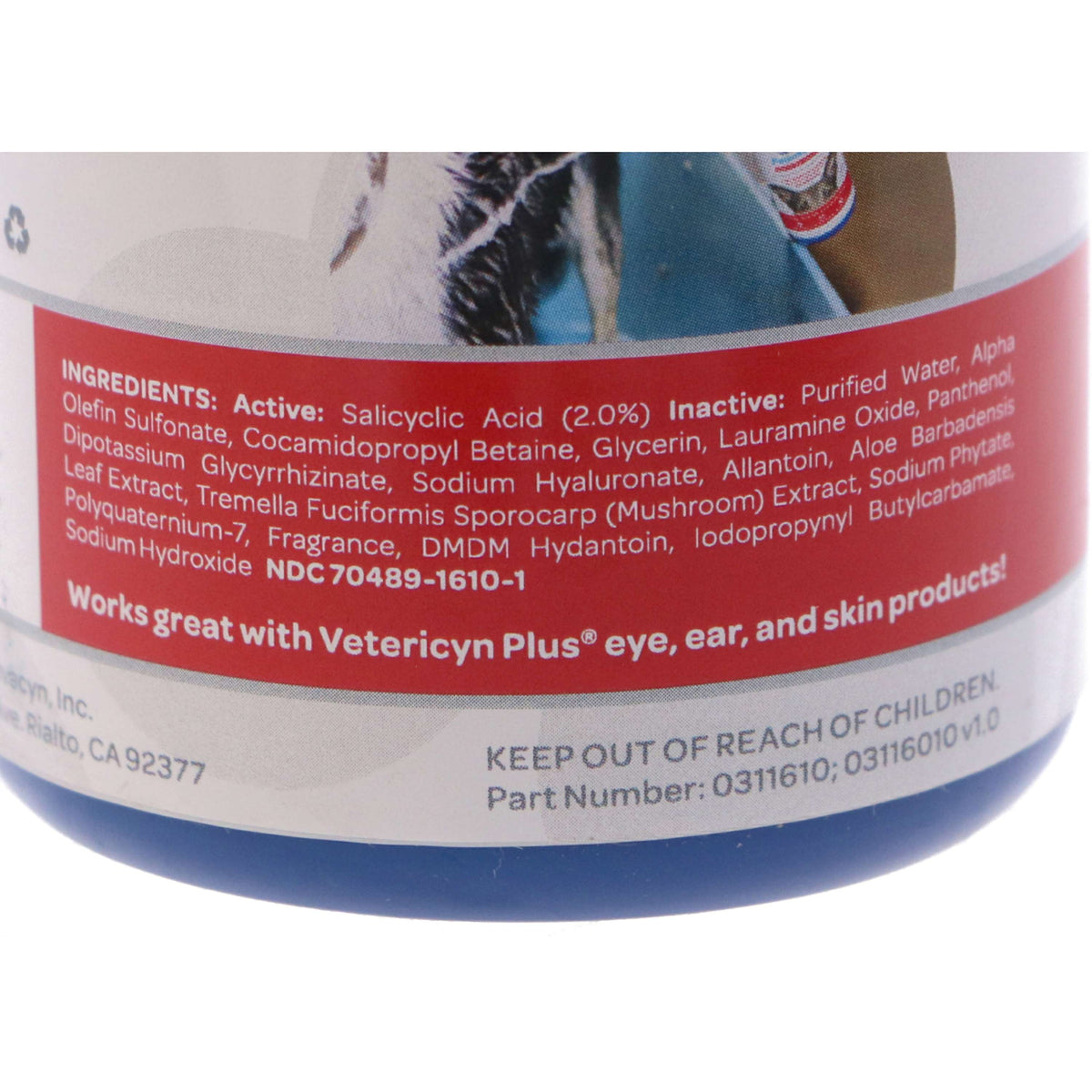 Vetericyn Foamcare Petshampoo Medicated