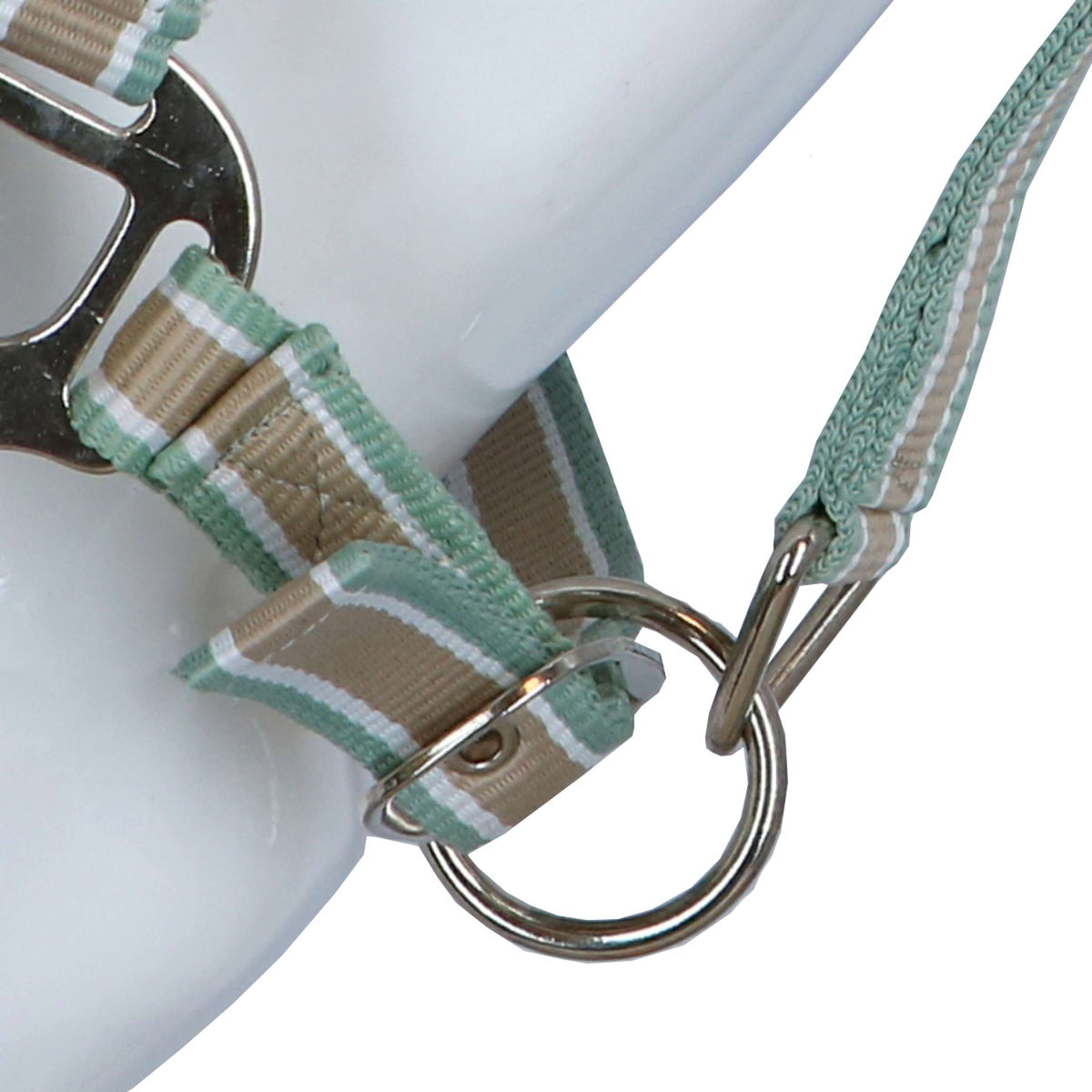 Covalliero Halter Cora Taupe/Mint/White