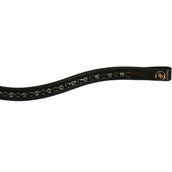 BR Browband Vosges Curved Black/Jet-Black Diamond