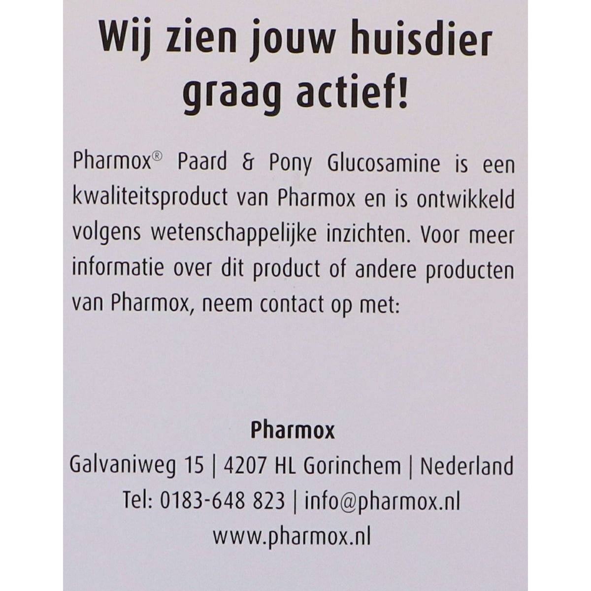 Pharmox Glucosamine P&P