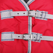 Weatherbeeta Heavy Turnout Rug Combo Neck Comfitec Classic Red/Silver/Navy