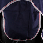 Weatherbeeta Heavy Turnout Rug Combo Neck Comfitec Essential Navy/Silver/Red