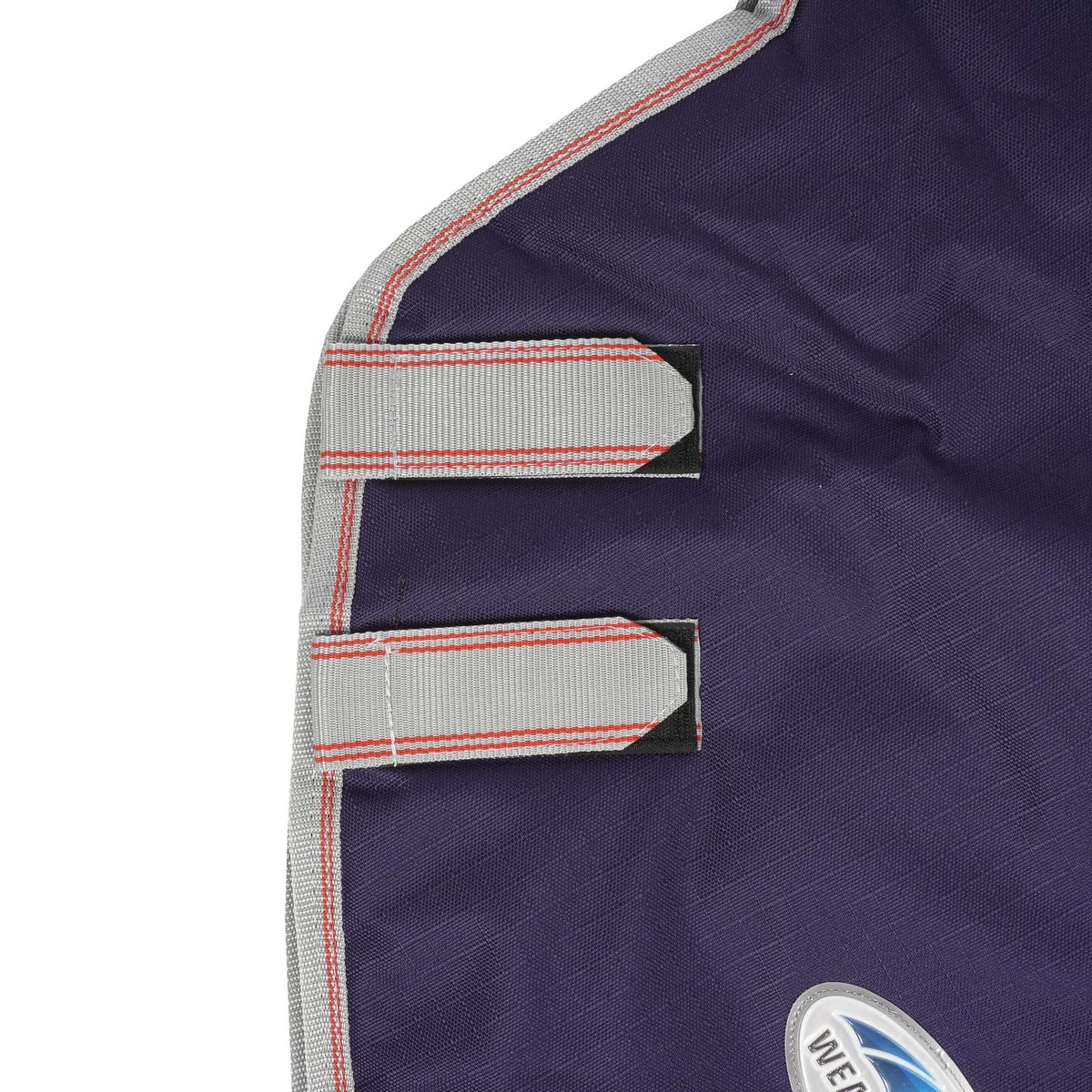 WeatherBeeta Medium Neck Rug ComFiTec Essential 220g Navy/Silver/Red