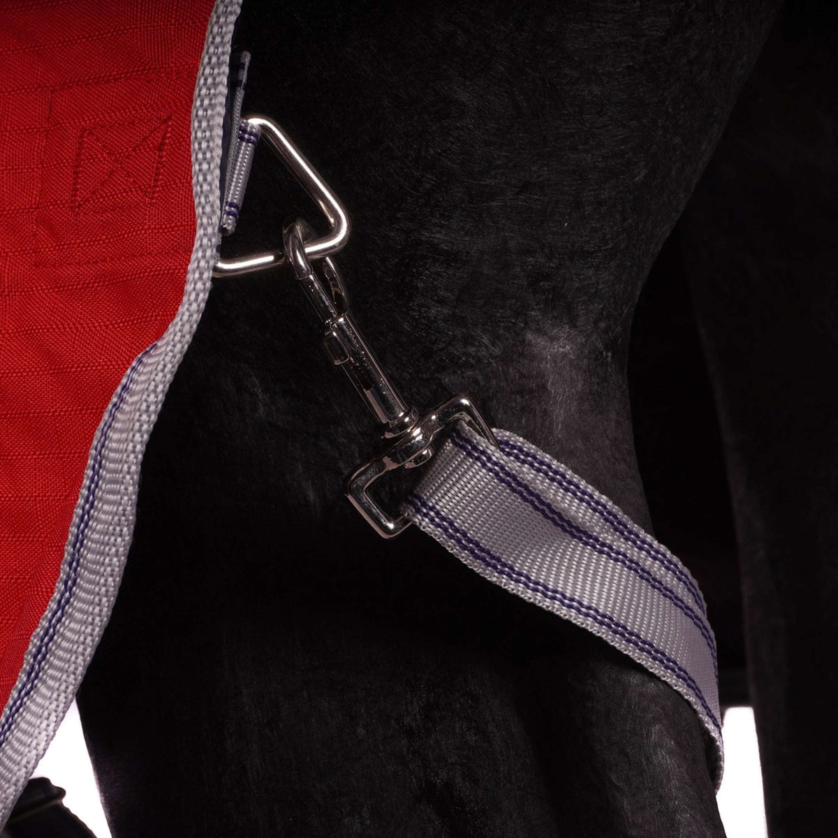 Weatherbeeta Lite Turnout Rug Comfitec Classic Standard Neck Red/Silver/Navy