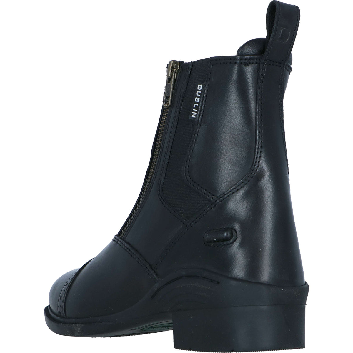 Dublin Boots Evolution Double Zip Front Black