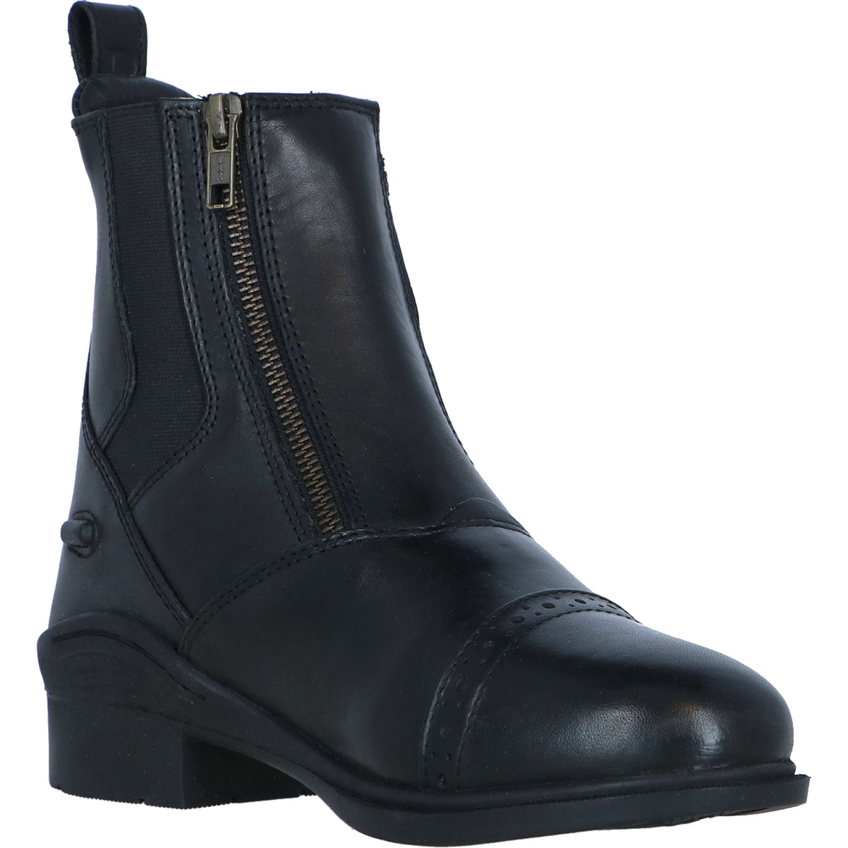 Dublin Boots Evolution Double Zip Front Black