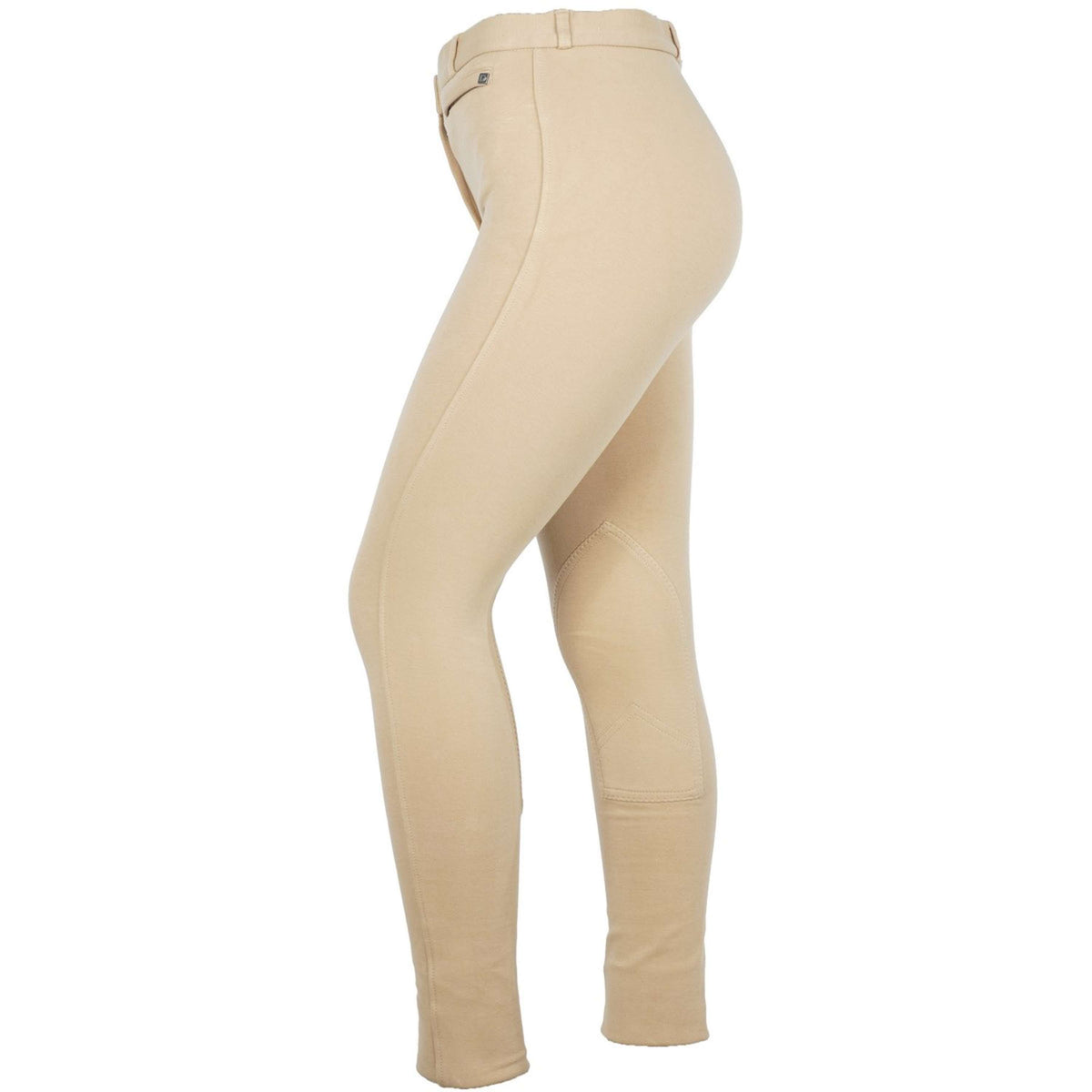 Dublin Breeches Supa-Fit Zip Up Knee Patch Jodhpurs Beige