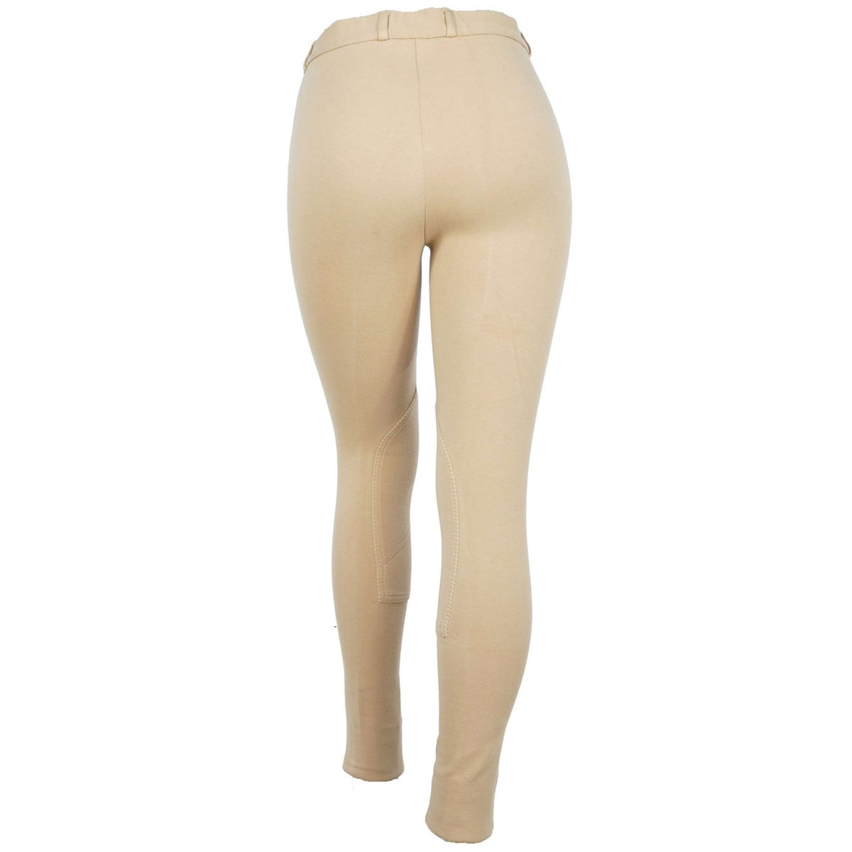 Dublin Breeches Supa-Fit Zip Up Knee Patch Jodhpurs Beige