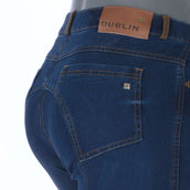 Dublin Breeches Shona Knee Patch Denim Blue Denim