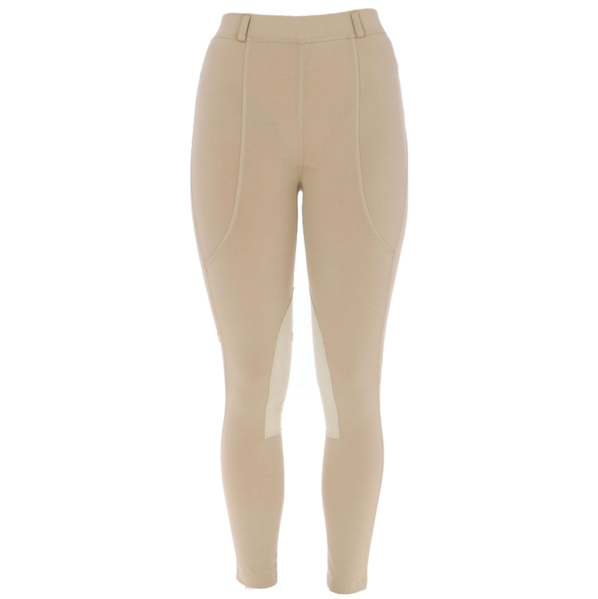 Dublin Legging Kidss Performance Flex Knee Patch Beige