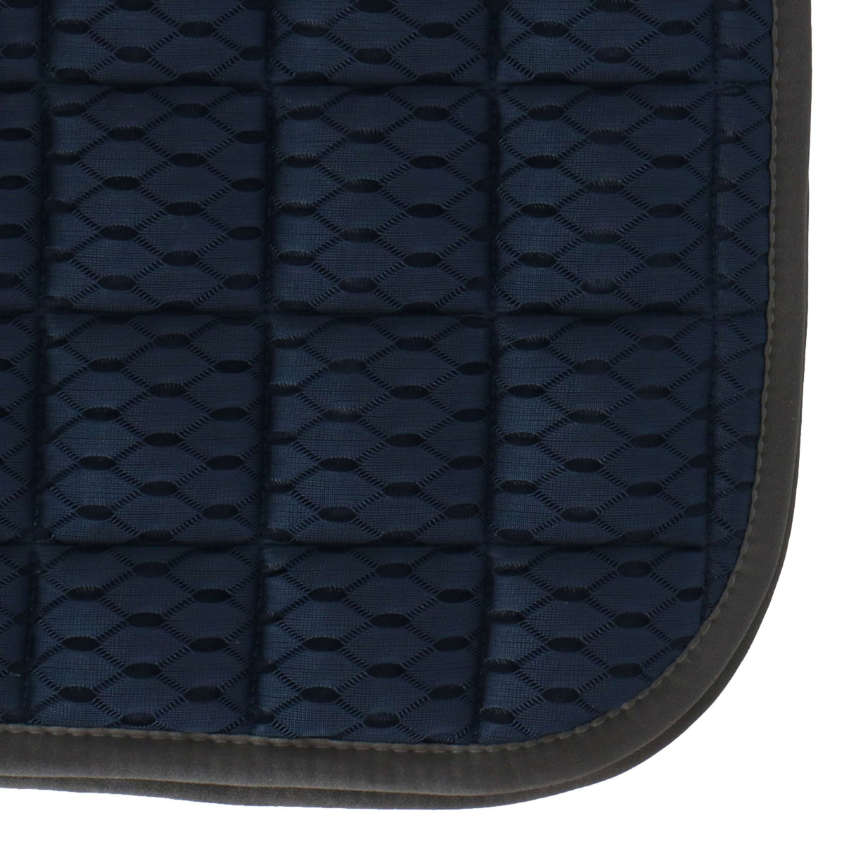 LeMieux Saddlepad Carbon Mesh Air Square CC Navy